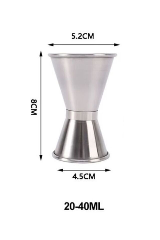 Kokteyl Bar Ölçeği 2/4 Cl Çelik