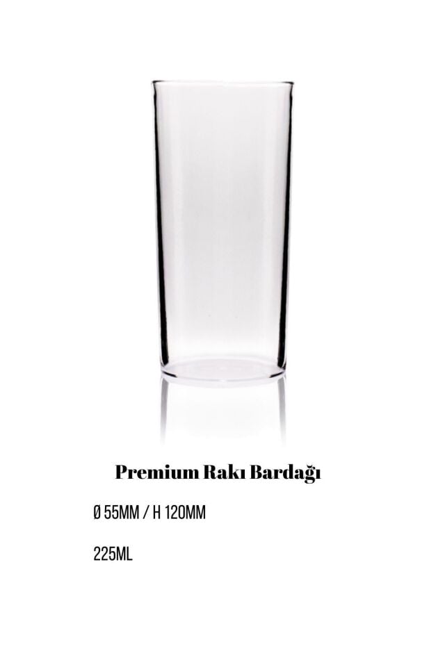 KırılmazBardağı 225 ml - 6 Adet Karılmaz Marin Bardak