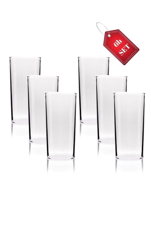 KırılmazBardağı 225 ml - 6 Adet Karılmaz Marin Bardak