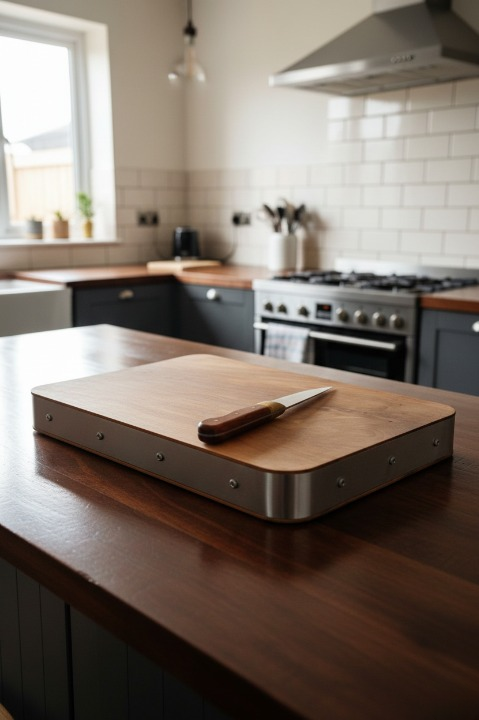 Profesyonel Kesme Tahtası Büyük Boy Şef Kesme Tahtası