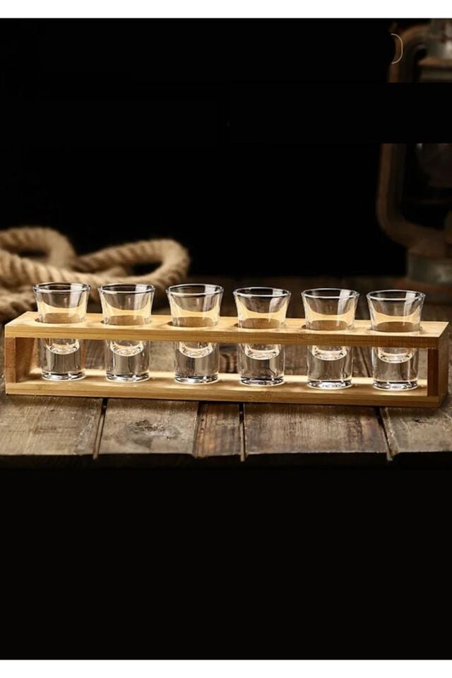 6'lı Boston Shot Bardağı 28ml
