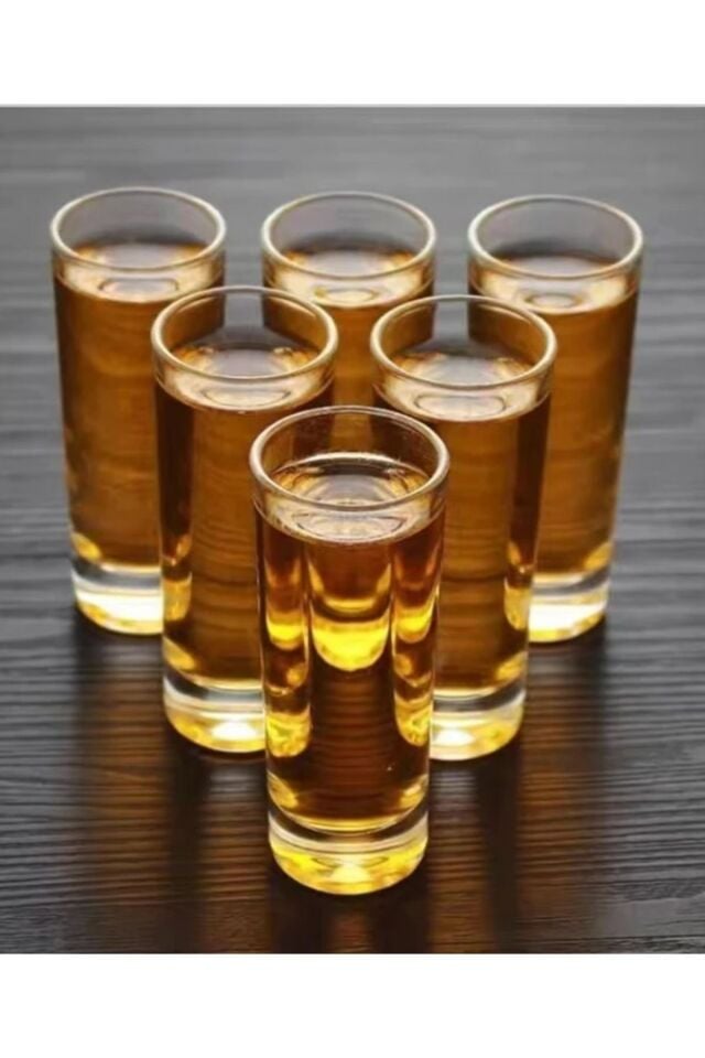 Shot Bardağı Likör Bardağı 6lı Set 70ml