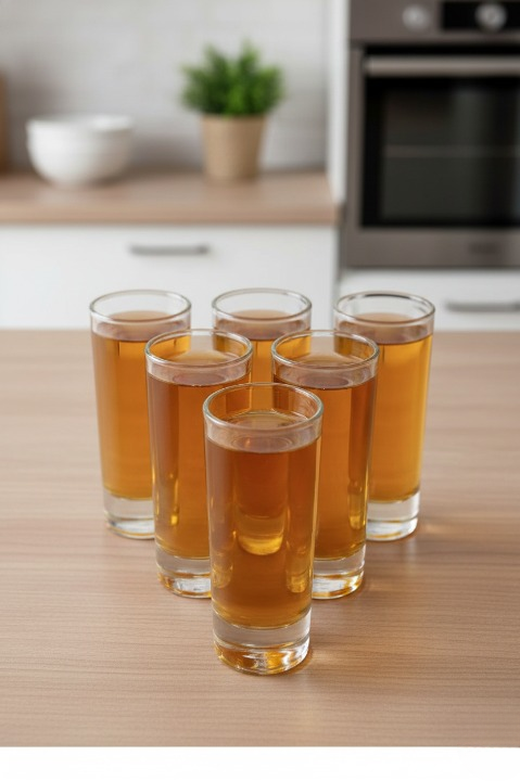 Şeffaf Shot Bardağı Likör Bardağı 6’lı Set 70ml