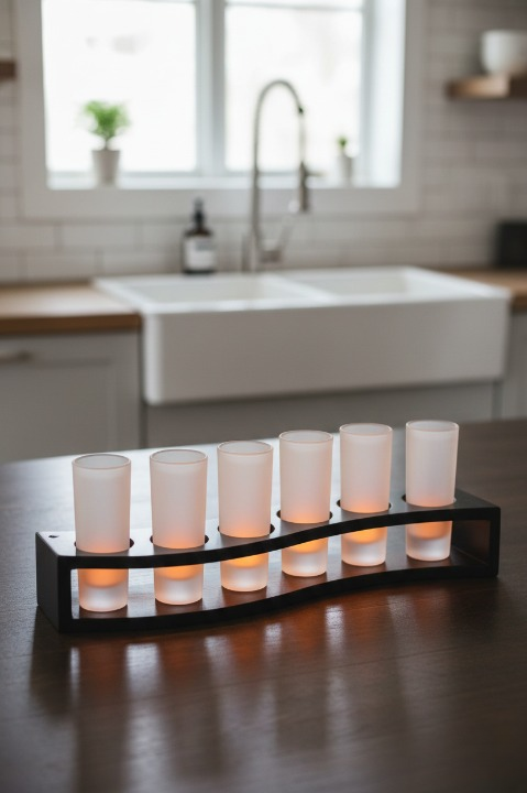 Buzlu Shot Bardağı Likör Bardağı 6lı Set