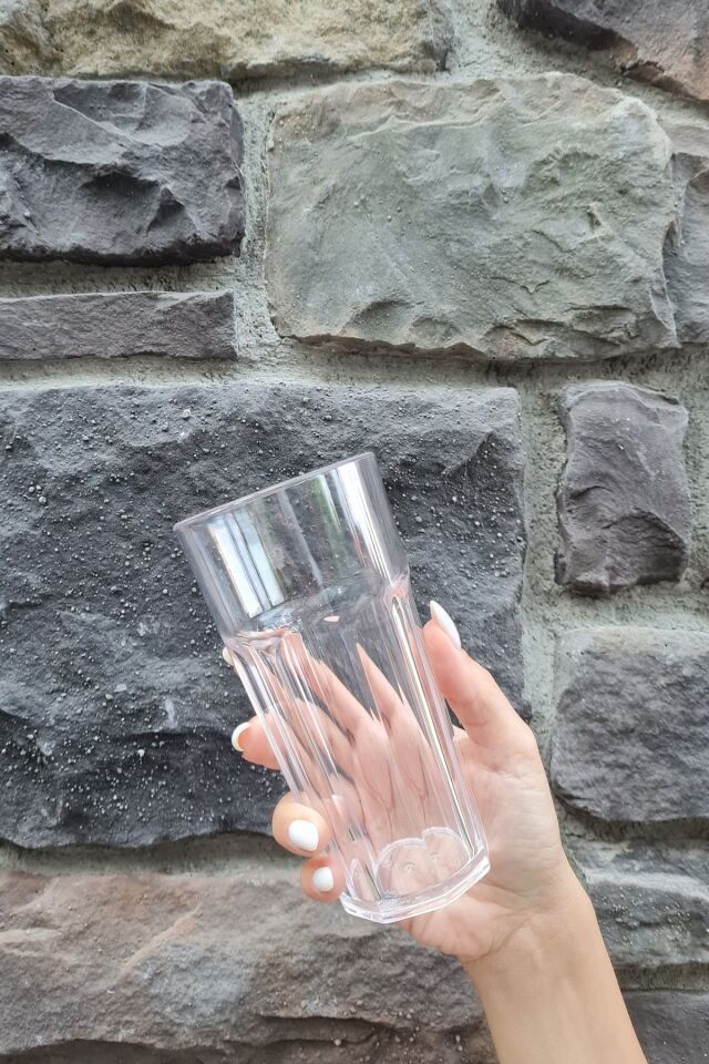 Kırılmaz Bardak Marin Bardak Meşrubat Bardağı 4lü Set