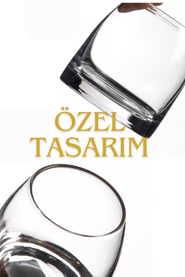 Viski Kokteyl Meşrubat Bardağı Kadehi 2li Set 350ml