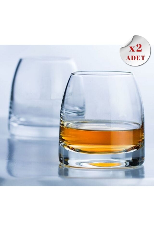 Viski Kokteyl Meşrubat Bardağı Kadehi 2li Set 350ml