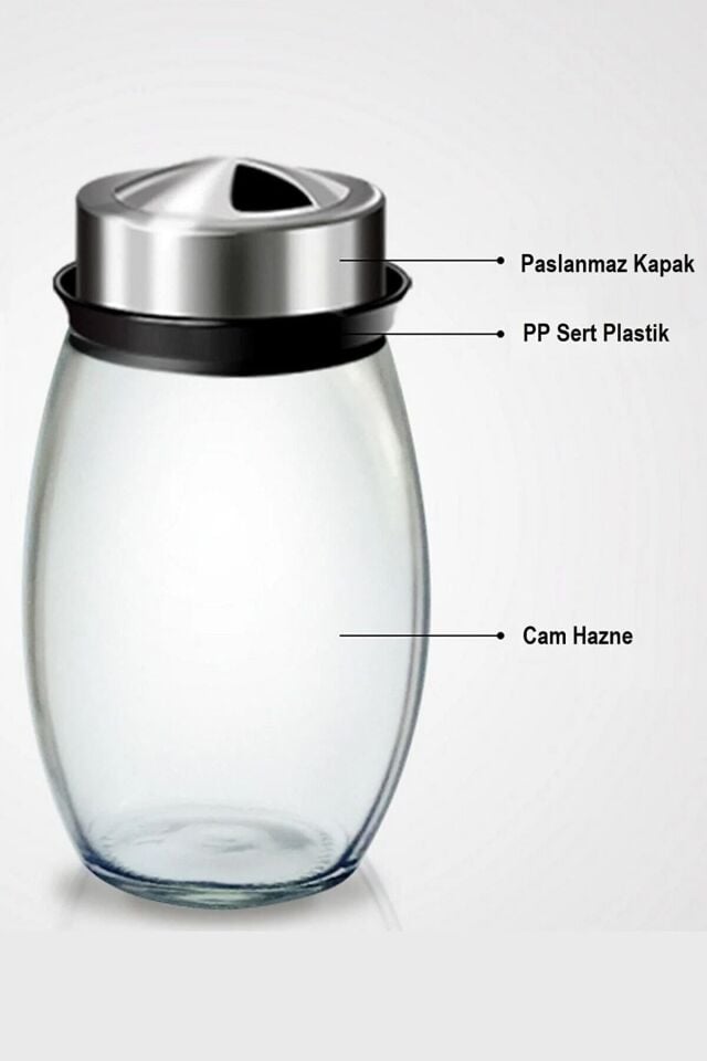 Yedek Baharatlık Çift Katlı 360 Derece Dönebilen Stand Parçası