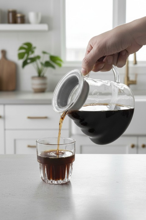 Kahve Demleme Seti V60 Dripper Coffee Server 600ml Demleme Coffee Pot