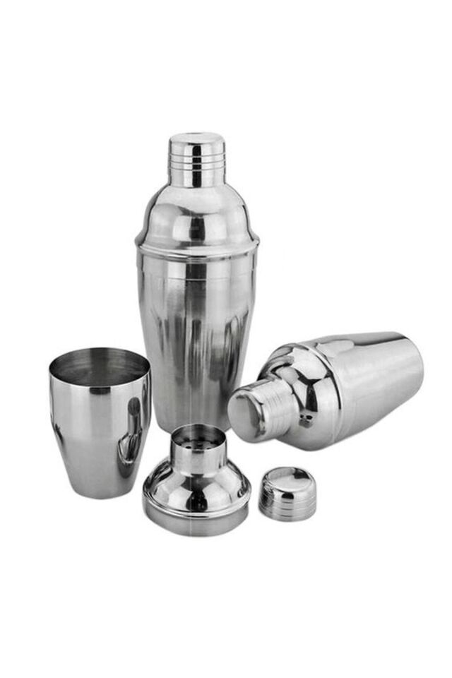 Shaker Kokteyl Shaker Paslanmaz Çelik 500ml
