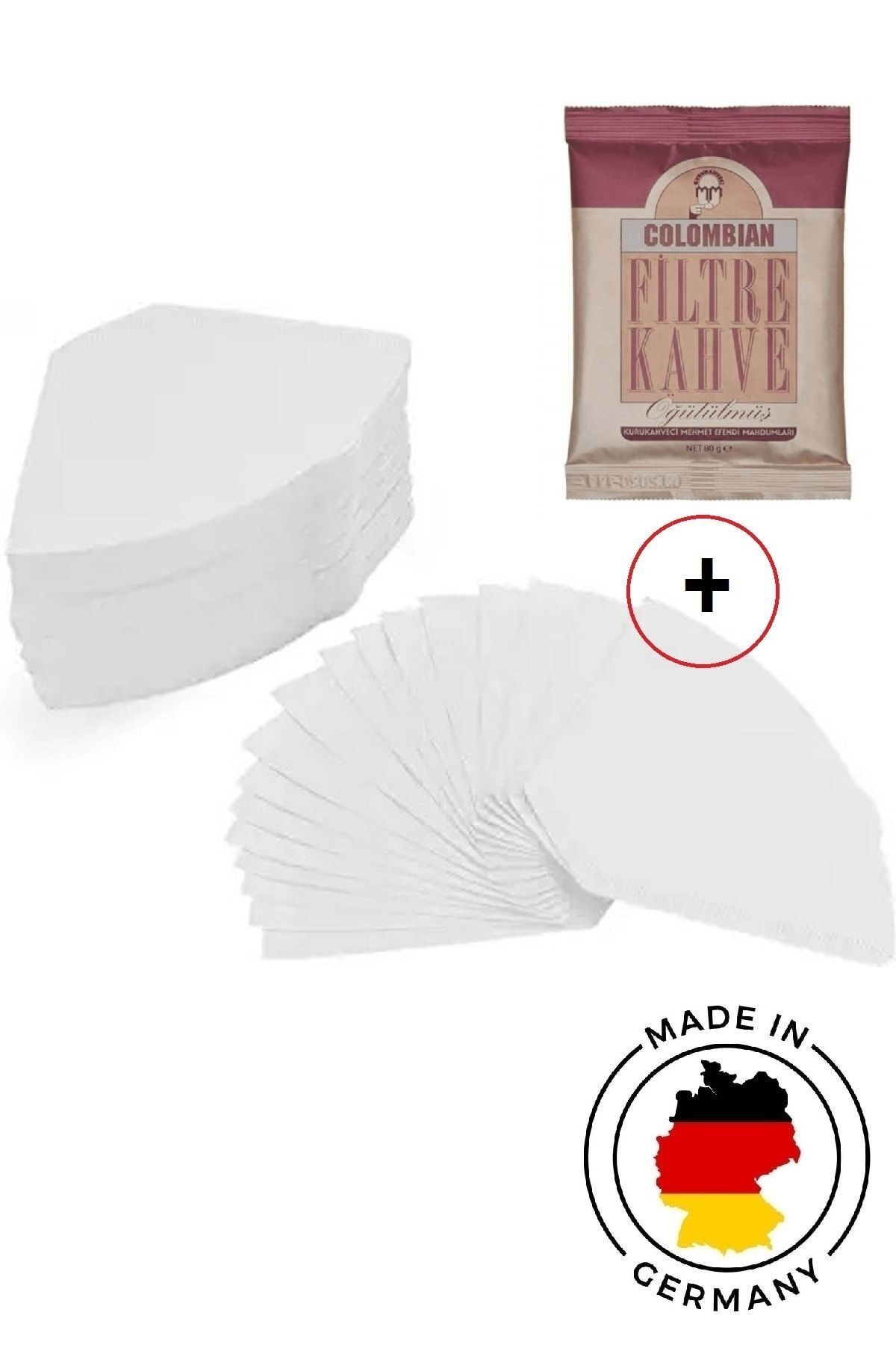 Barista Kahve Demleme Filtre Kağıt No 02 100lü Paket Colombian 80gr Filtre Kahve