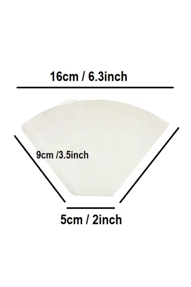 Barista Kahve Demleme Filtre Kağıt No 02 100lü Paket Colombian 80gr Filtre Kahve
