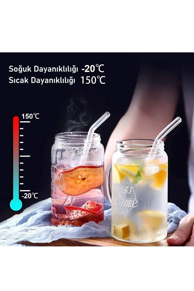 Şeffaf Cam Pipet 6lı Temizleme Fırçası Set