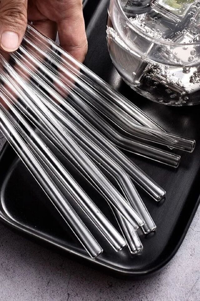 Şeffaf Cam Pipet 6lı Temizleme Fırçası Set