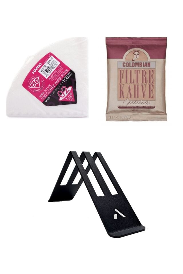 Filtre Kağıdı V60 02 Filtre Kahve Set