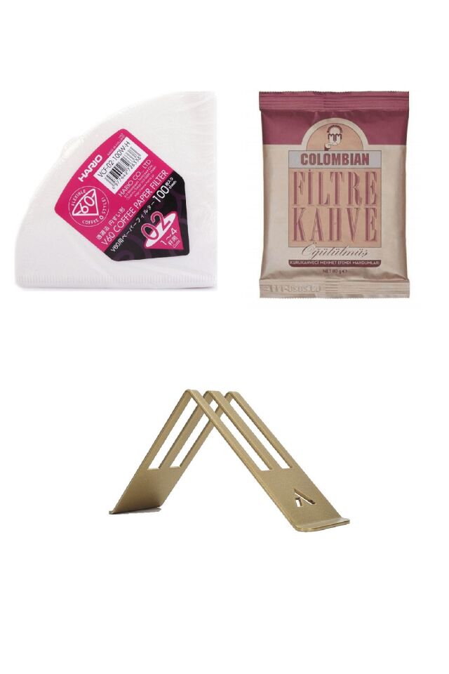 Filtre Kağıdı V60 02 Filtre Kahve Set