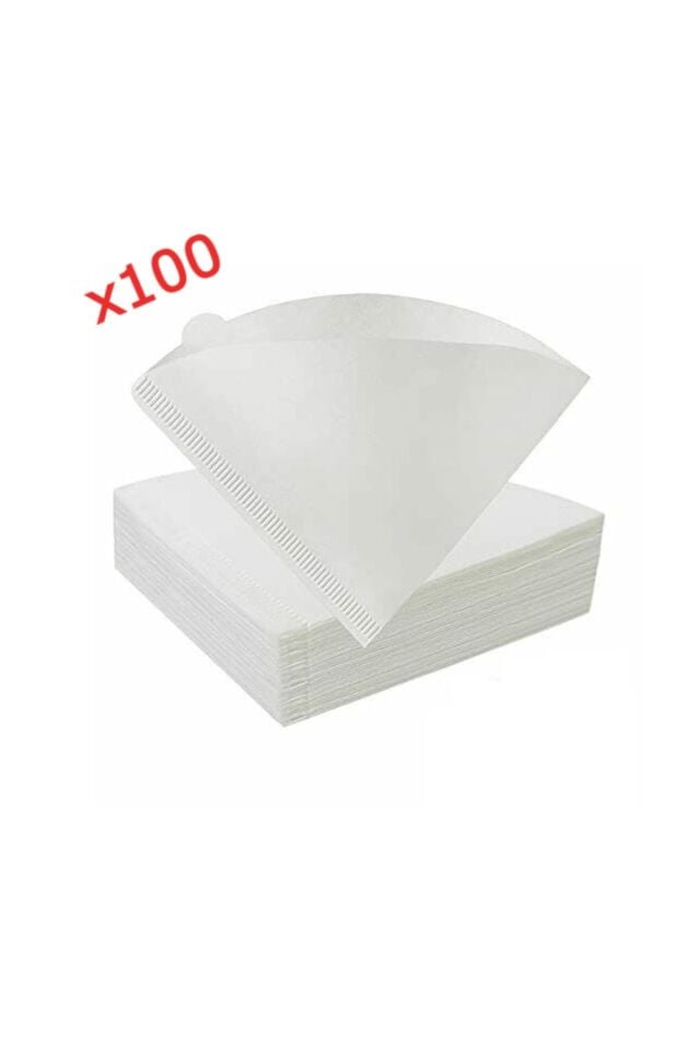 Kahve Filtresi Kağıt 100 Adet V60-02