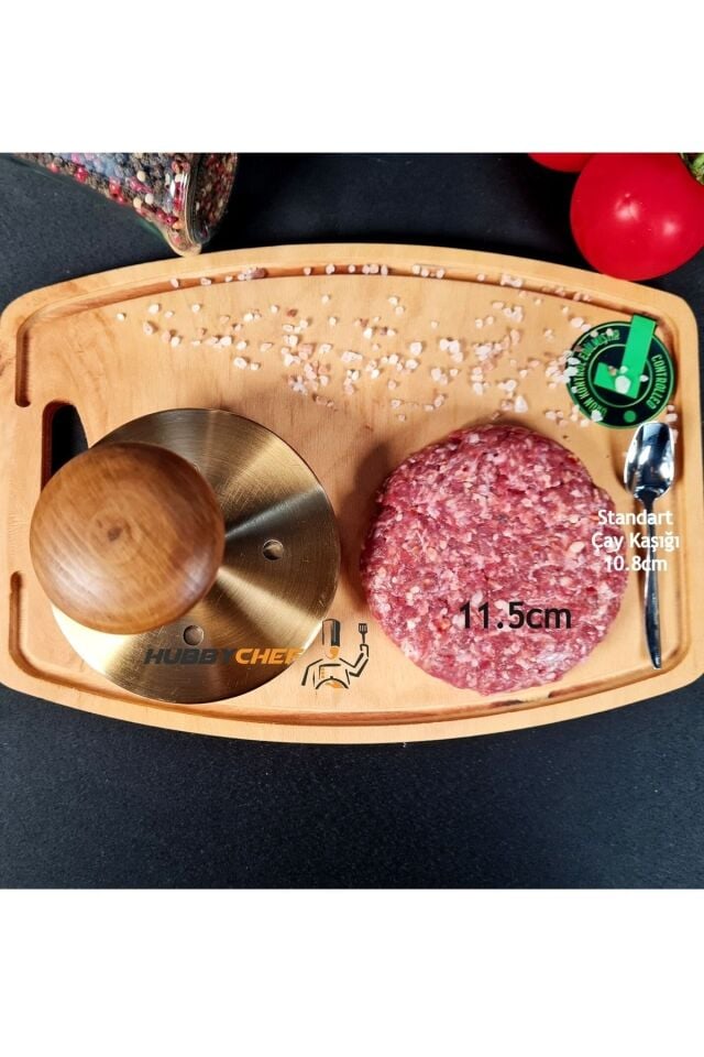 Köfte Kalıbı Kurabiye Kalıbı Hamburger Şekillendirici 12cm