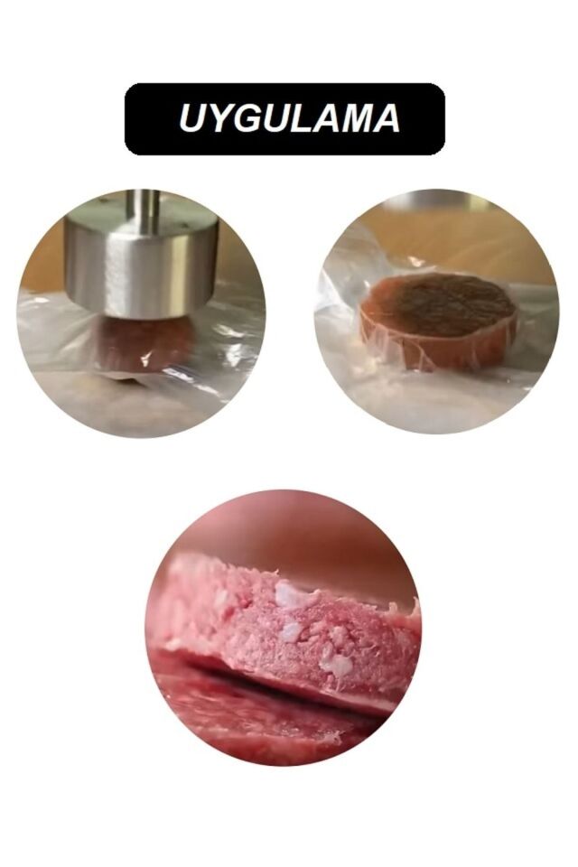 Köfte Kurabiye Kalıbı Köfte Yapma Şekillendirme Kalıbı 8cm