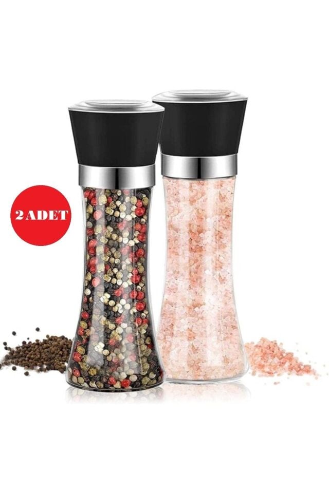 Baharat Öğütücü Seramik Dişli 2 Adet X 200ml