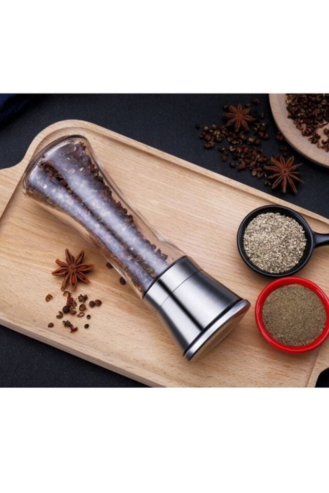 Baharat Öğütücü Seramik Dişli 200ml Paslanmaz 1 Adet