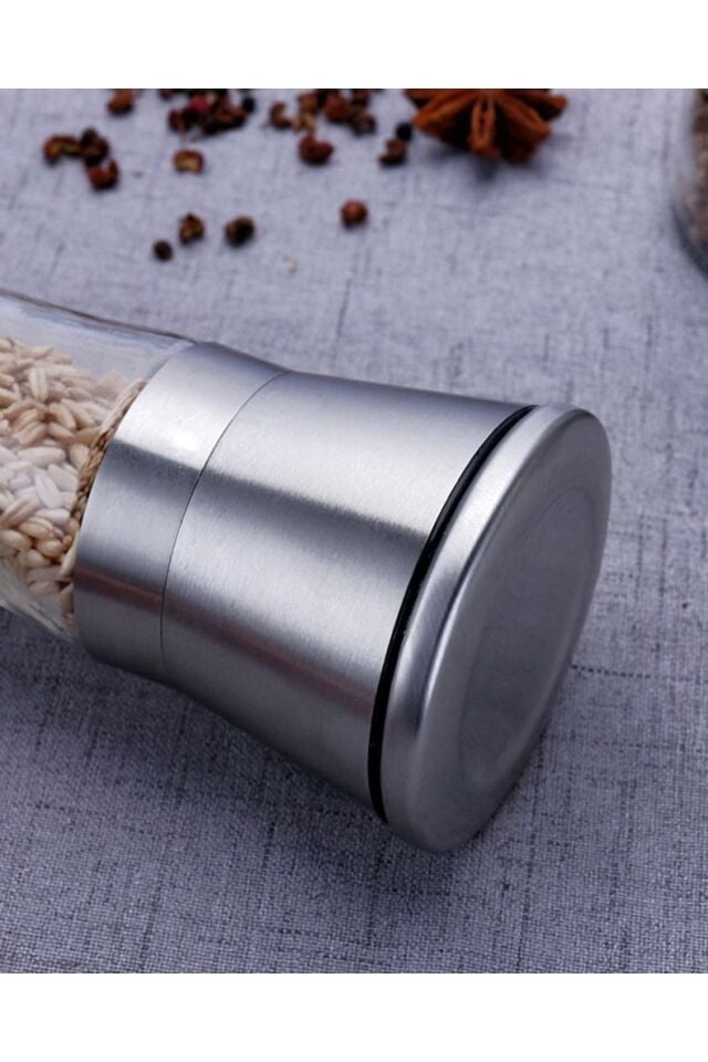 Baharat Öğütücü Seramik Dişli 200ml Paslanmaz 1 Adet