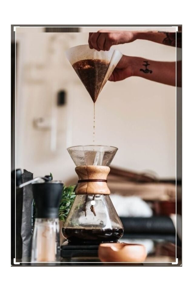 Filtre Kahve Demliği Chemex Dripper 800ml
