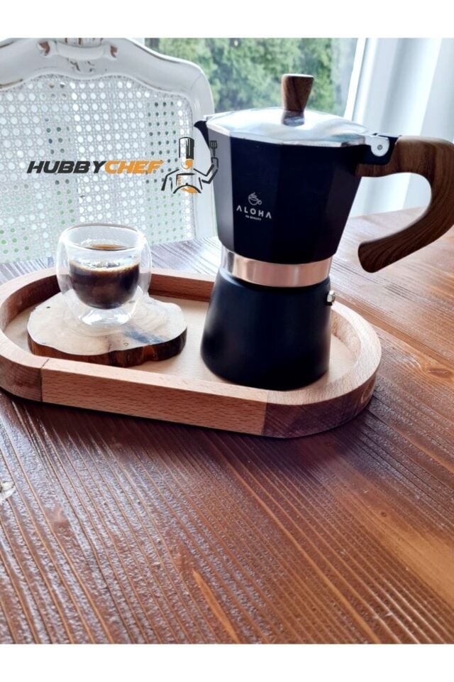 Moka Pot Espresso 6 Fincan Ocak Üstü