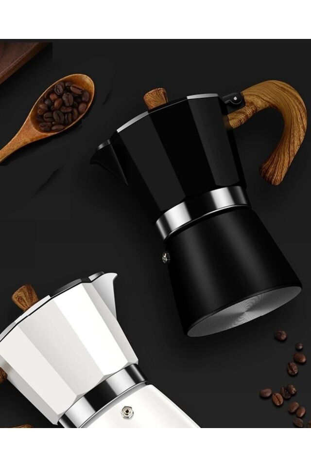 Moka Pot Espresso 6 Fincan Ocak Üstü