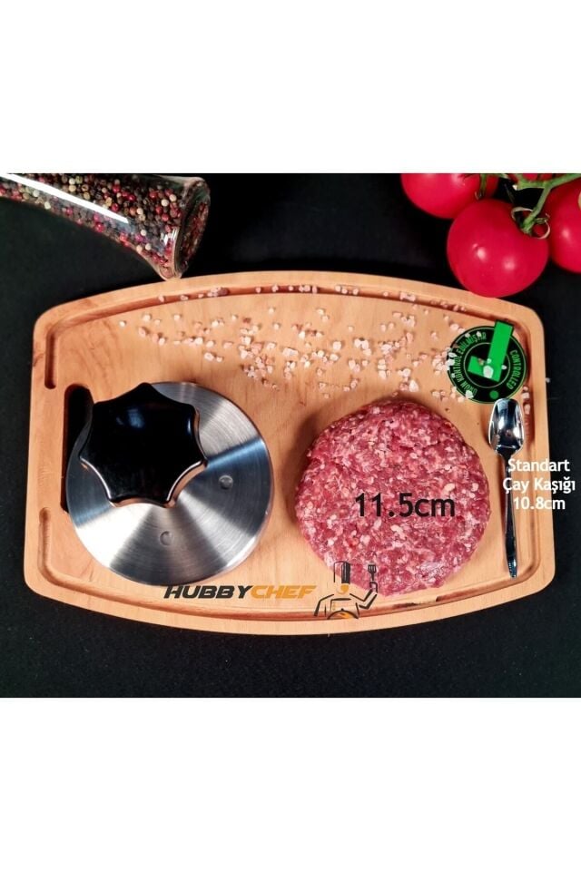 Hamburger Köftesi Kalıbı Hamburger Şekillendirici 12cm