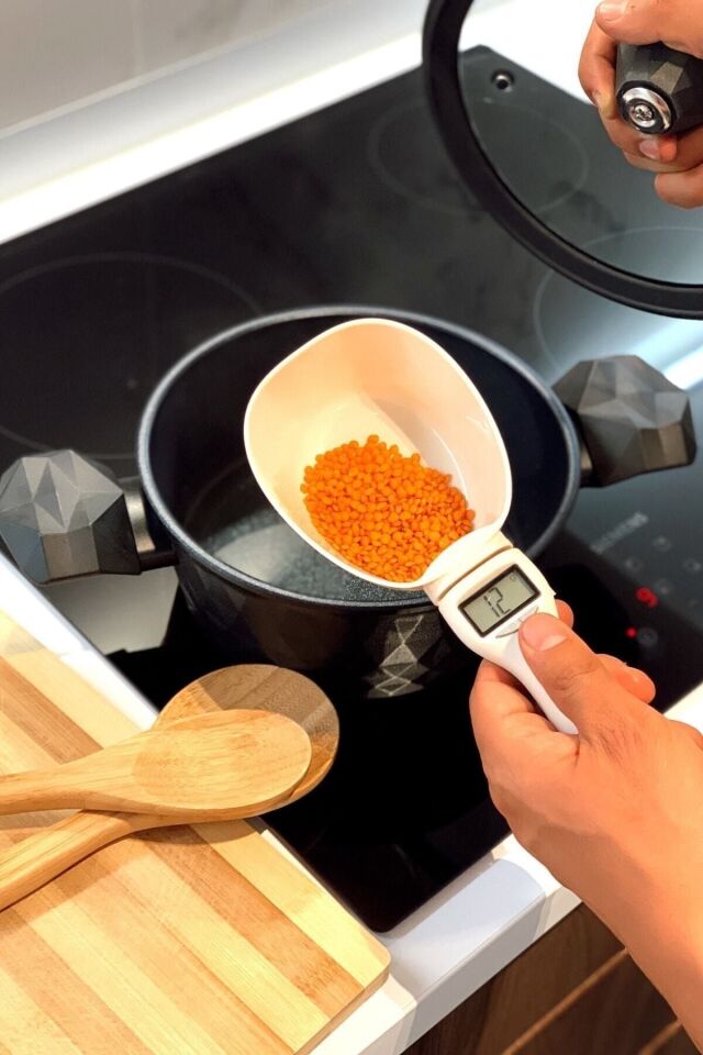 Kaşık Tartı Kaşık Terazi Dijital Hassas Ölçüm 800 Gr