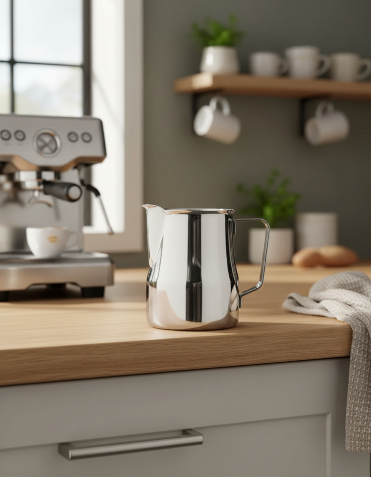 500ml Paslanmaz Çelik Kahve Süt Köpürtme Potu - Pitcher