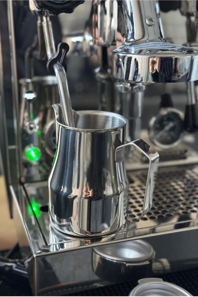 Kahve Süt Köpürtme Potu - Pitcher 500 ml Metalik