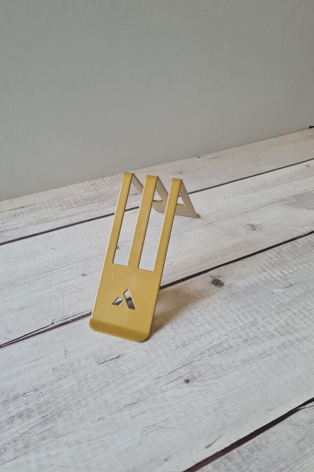 Filtre Kahve Kağıdı Tutucu Stand Aparatı Dekoratif Metal Peçetelik GOLD