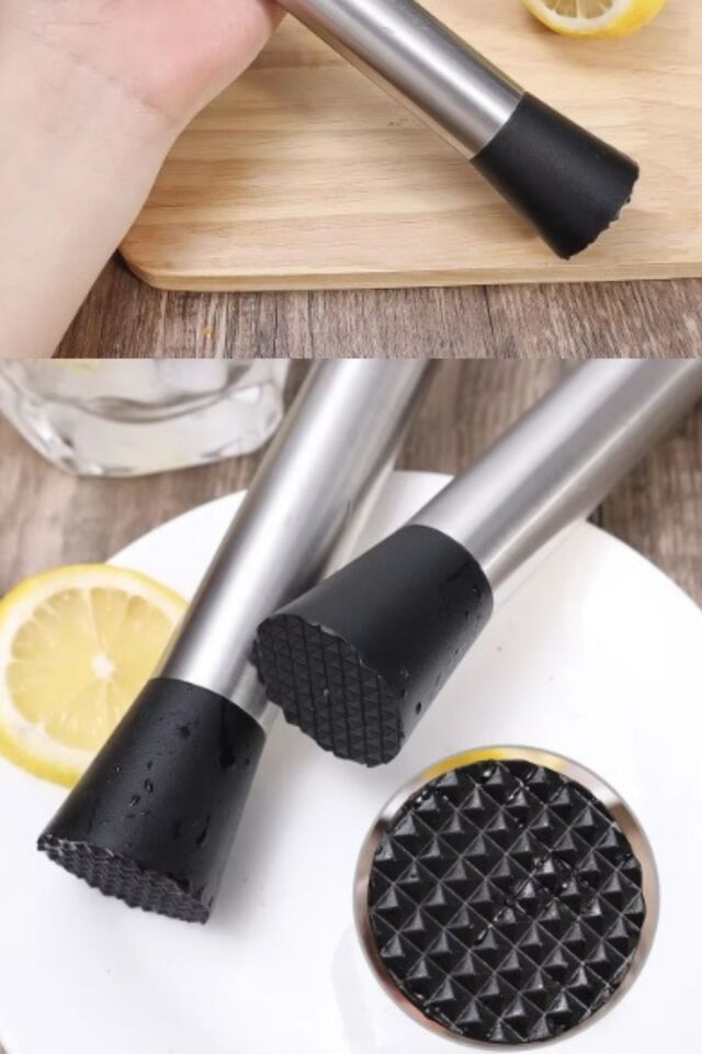 Profesyonel Mojito Tokmağı - Paslanmaz Çelik Kokteyl Ezici